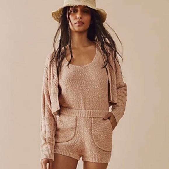 Free People Pants - Free People Beach Declan romper and jacket in yellow ONLY size small